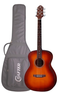Акустическая гитара CRAFTER HILITE-T CD / VTG с чехлом